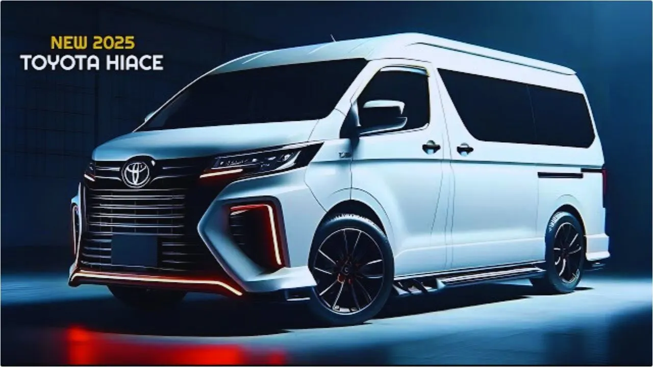 2025 Toyota Hiace Stunning New Van Brings More Space, Power & Advanced Features