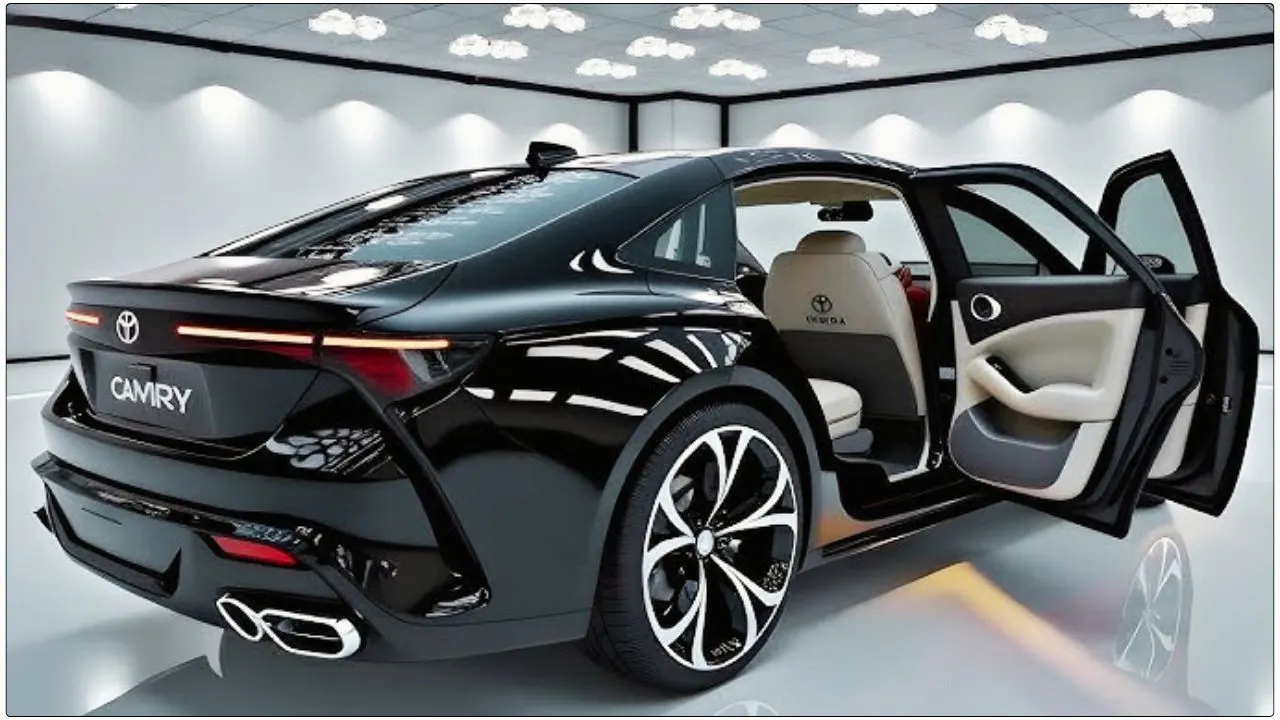 2025 Toyota New Camry Luxury Sedan With 360° Camera, Hybrid Efficiency & 180 kmh Speed