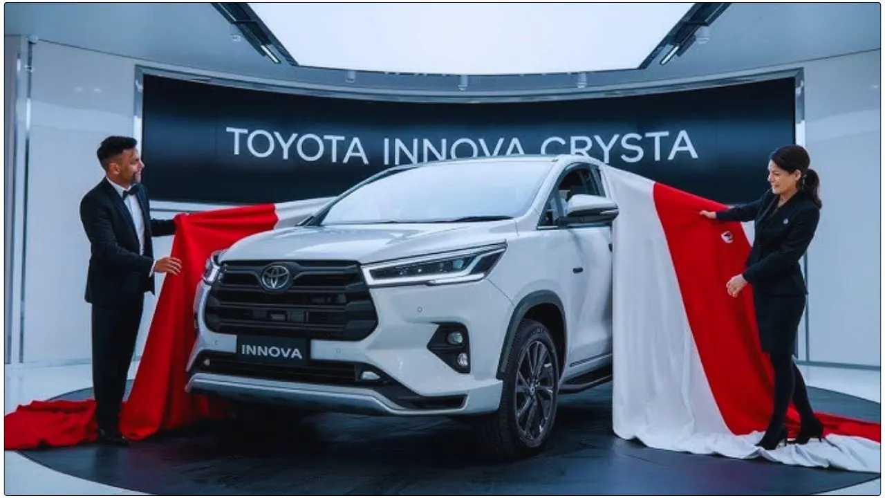 Toyota Innova Crysta 2025 Premium 7-Seater MPV with 35 KML Mileage & Affordable Price