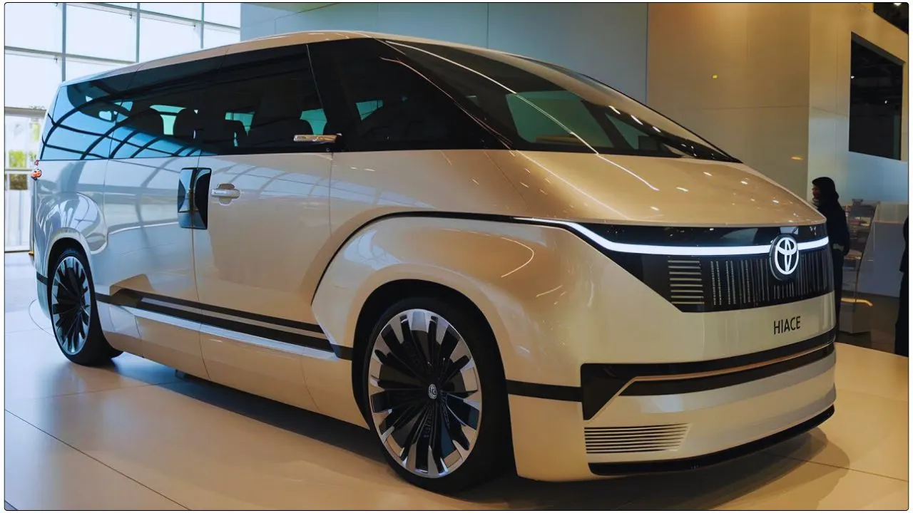 Toyota New Hiace 2025 Launched Stunning New Van Brings More Space, Power & Advanced Features