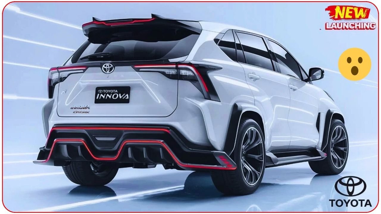 Toyota New Innova Crysta 2025 Launch – Premium 7-Seater Offering 39 KML Mileage at Just ₹1.15 Lakh!