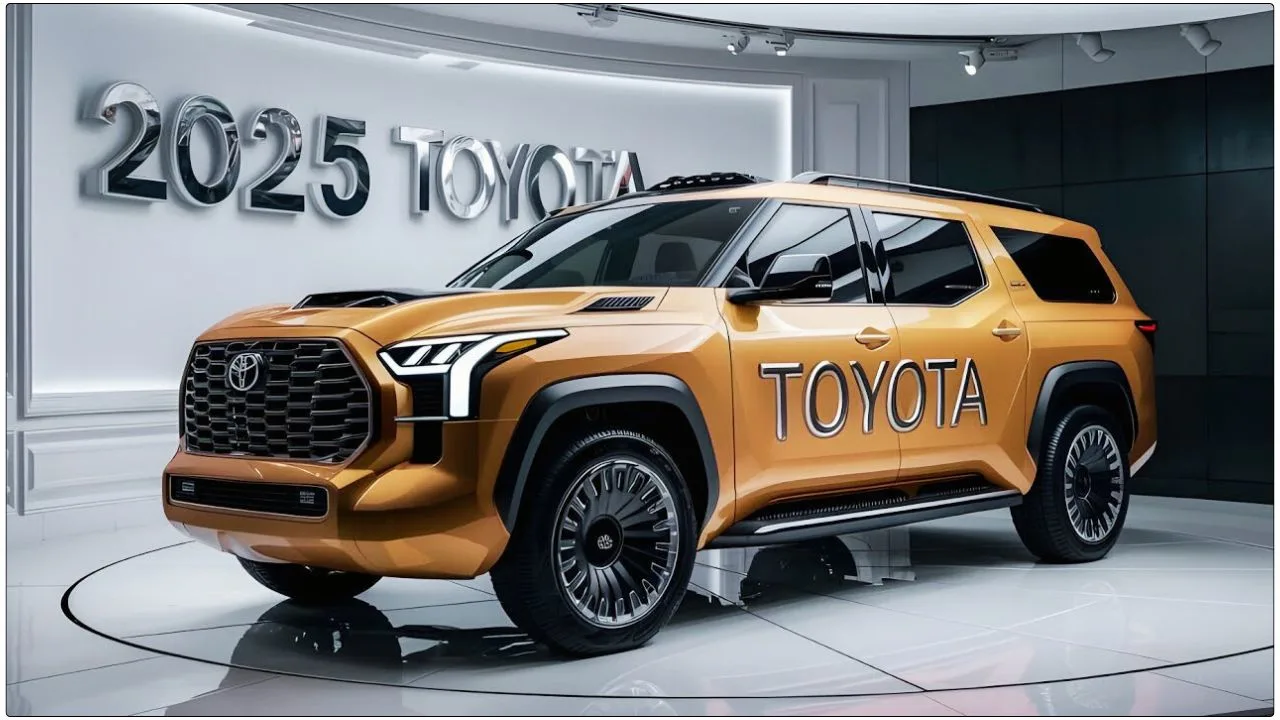 Toyota New Sequoia 2025 Bold Design, Powerful SUV & Top Features